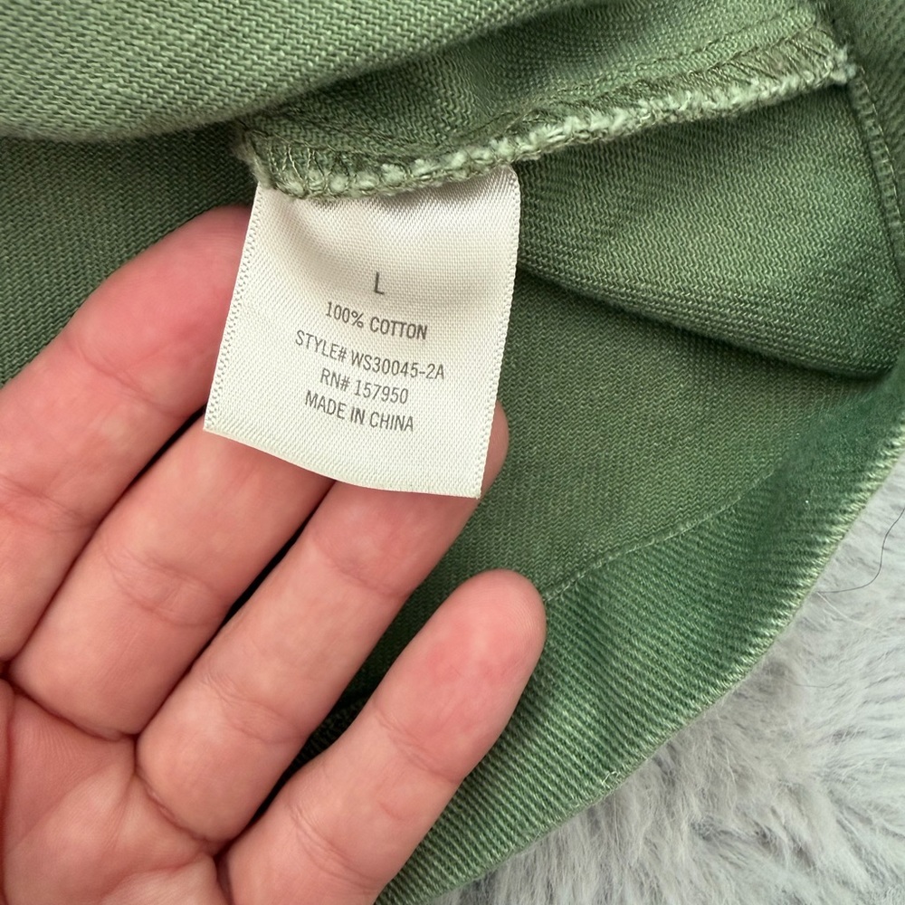 Olive Green Mini Skirt - Picture 4 of 5